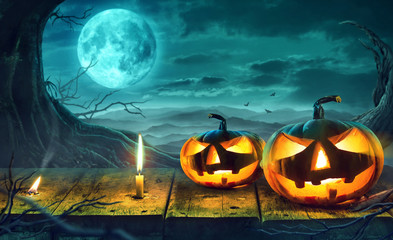 Halloween Night Concept