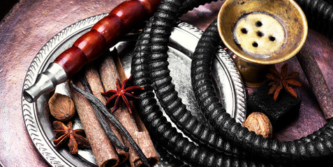 Hookah with spices