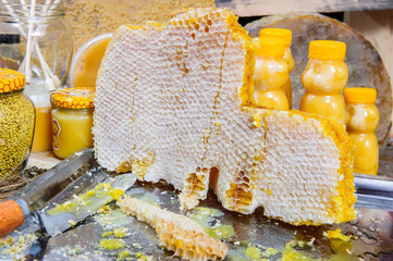 Honeycomb and Honey