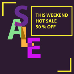 big sale background