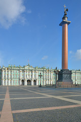 Petersburg. Palace square