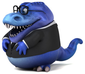 Fun Trex - 3D Illustration © Julien Tromeur