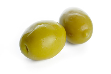 olive isolated on white