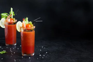 Rolgordijnen Bloody Mary Cocktail © mizina