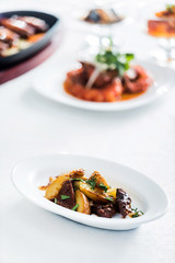 meat with potatoes