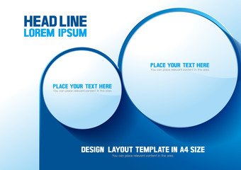 layout design template background. Business Vector illustration. you can place relevant content on the area.