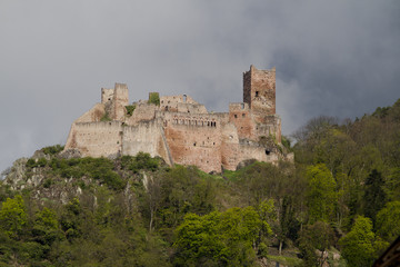 Fototapeta na wymiar Burg in den Vogesen