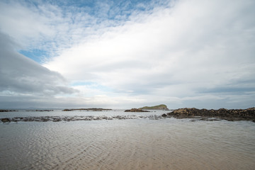 North Berwick, a seaside town and former royal burgh in East Lothian, Scotland