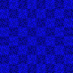 Fototapeta na wymiar abstract geometric background with swirls. vector seamless pattern