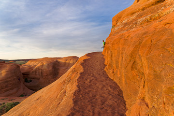 Dedicate Arch  in Arches National Park, Utah