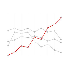 Graph financial chart