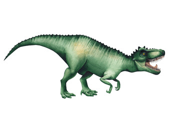 Wall Art Poster Home Decor Realistic Model Of Dinosaur Art//Canvas Print