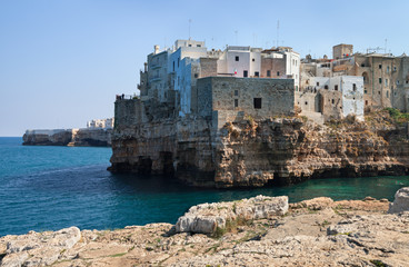 View to Polignano a Mare.