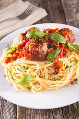 sandwich with beef and tomato sauce