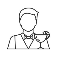 Barman linear icon