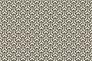 Seamless ethnic geometric three-dimensional pattern