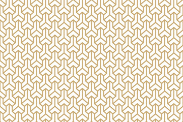 Seamless ethnic geometric three-dimensional pattern