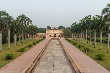 Fototapeta na wymiar Garden at Safdarjang Tomb in Delhi, India