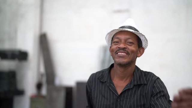 Brazilian Man Dancing Samba - Sambista