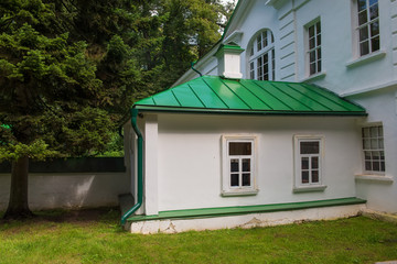 House of Leo Tolstoy in the estate of Count Leo Tolstoy in Yasnaya Polyana in September 2017.