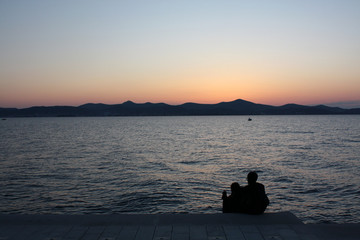 Zadar sunset