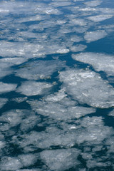 諏訪湖の流氷