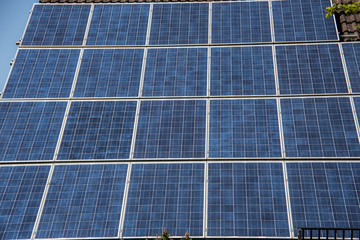 Solarzellen für Fotovoltaik auf Dach