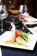 Stuffed chicken fillet