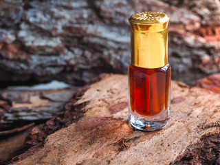 Fragrant oil. Scented oil. Small bottle of Arabian Attar.