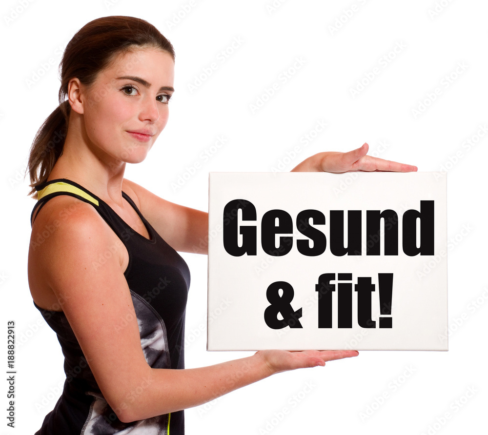 Canvas Prints gesund & fit