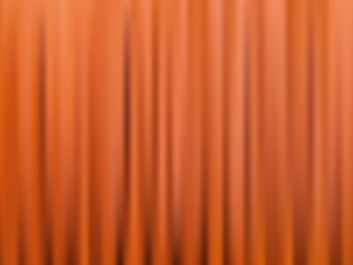 Brown closed theater curtain. Abstract vector background.