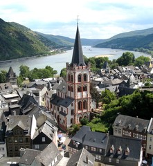 Bacharach town, Germany