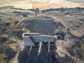 Acinipo, yacimiento arqueológico ubicado en la Serranía de Ronda en Malaga (Andalucia,España)