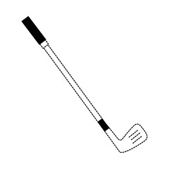 golf clubs accessory icon vector illustration design
