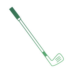 golf clubs accessory icon vector illustration design