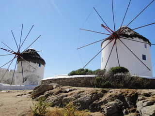 Windmill at Mykonos island, Greece