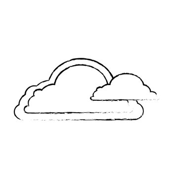 weather cloud isolated icon vector illustration design