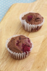 ラズベリーチョコレートマフィン