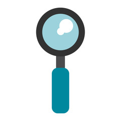 Magnifying glass symbol icon vector illustration graphic design