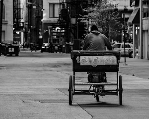 Obraz premium CHICAGO PEDI CAB 