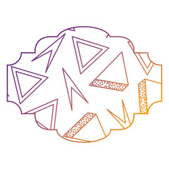 label memphis pattern decoration fashion abstract vector illustration blur line image