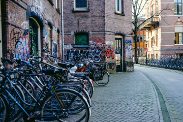 Vélos à Amsterdam