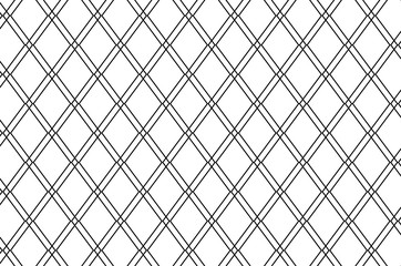 Simple striped background - black and white - vector pattern