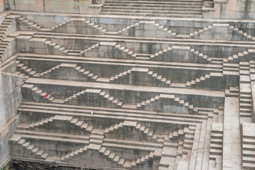 Dhai-Bhai Kund Step well in Bundi, Rajasthan