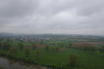 Naklejka premium Bad Wimpfen バートヴィンプフェンの風景
