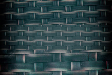 Close up image of black dash mat with grid cells