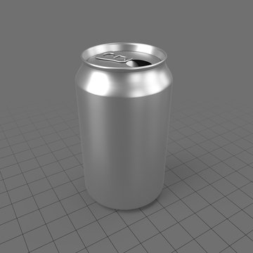 Open soda can