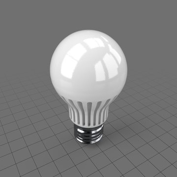 Fluorescent LED light bulb
