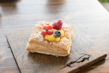 Tasty pastry for breakfast