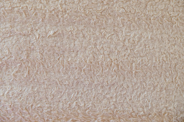 Synthetic fur cream, Light brown texture for the background